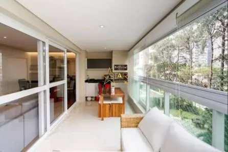 Apartamento com 3 Quartos à venda, 124m² no Vila Gertrudes, São Paulo