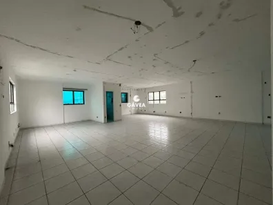Sala Comercial para alugar, 117m² no Gonzaga, Santos