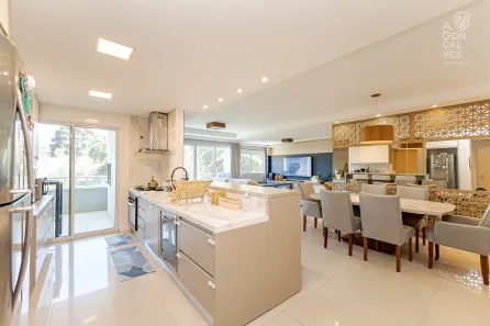 Apartamento com 3 Quartos à venda, 122m² no São Francisco, Curitiba
