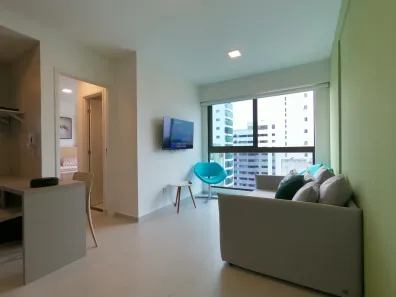 Apartamento com 1 Quarto para alugar, 32m² no Piedade, Jaboatão dos Guararapes