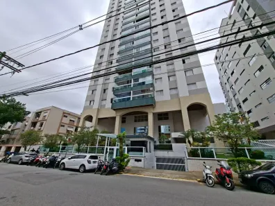 Apartamento com 3 Quartos para alugar, 107m² no Ponta da Praia, Santos