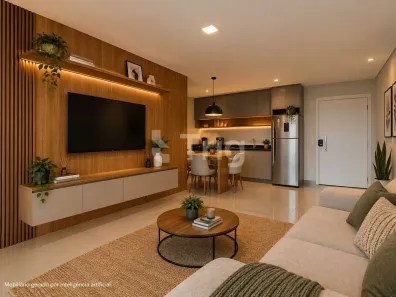 Flat com 1 Quarto para alugar, 52m² no Setor Pedro Ludovico, Goiânia