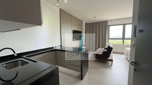 Apartamento com 1 Quarto para alugar, 32m² no Jardim Paulistano, São José do Rio Preto