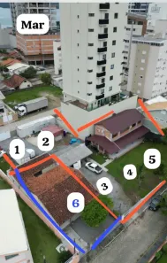 Lote/Terreno à venda, 1300m² no Perequê, Porto Belo