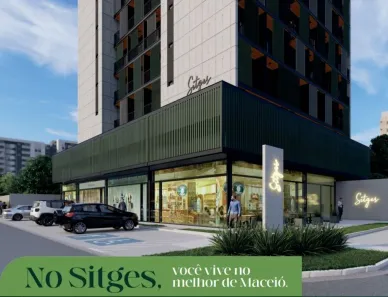 Apartamento com 1 Quarto à venda, 20m² no Jatiúca, Maceió