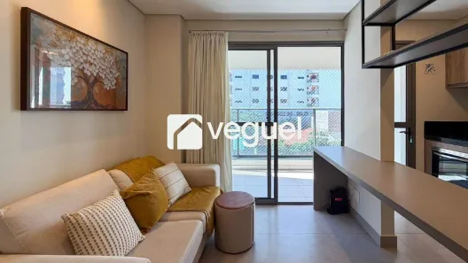Apartamento com 1 Quarto para alugar, 50m² no Cambuí, Campinas