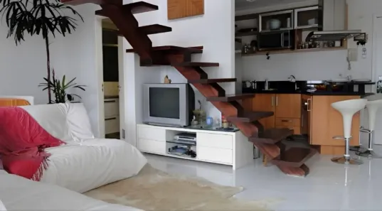 Apartamento com 2 Quartos para alugar, 50m² no Riviera, Bertioga