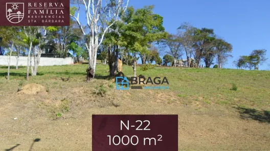 Lote/Terreno à venda, 1000m² no Recanto Santa Barbara, Jambeiro