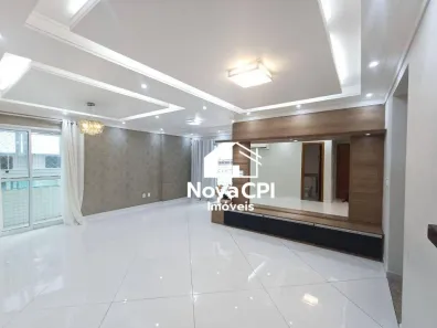Apartamento com 3 Quartos para alugar, 122m² no Guilhermina, Praia Grande