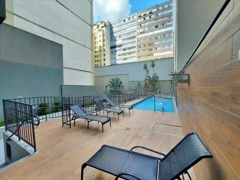 Apartamento com 1 quarto — Centro, Belo Horizonte