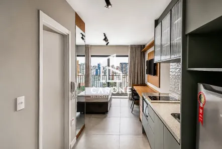 Apartamento com 1 Quarto para alugar, 24m² no Vila Nova Conceição, São Paulo