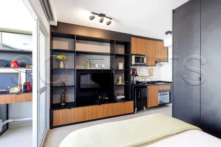 Flat com 1 Quarto para alugar, 26m² no Campo Belo, São Paulo