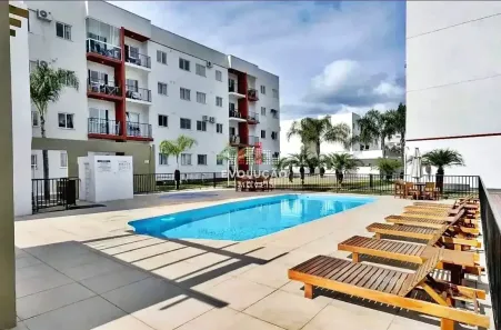 Apartamento com 2 Quartos à venda, 53m² no Aririú, Palhoça