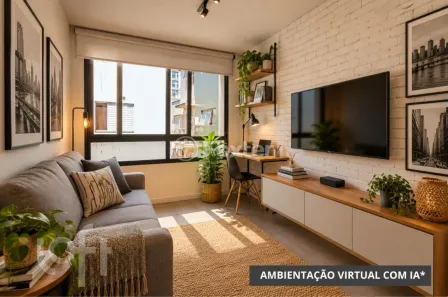Apartamento com 1 Quarto à venda, 34m² no Menino Deus, Porto Alegre