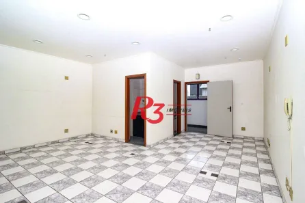 Sala Comercial para alugar, 59m² no Gonzaga, Santos