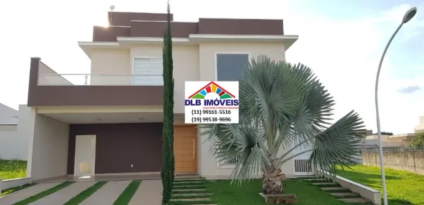 Casa de Condomínio com 4 Quartos à venda, 207m² no Jardim Residencial Maria Dulce, Indaiatuba