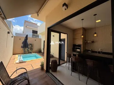 Casa de Condomínio com 3 Quartos à venda, 180m² no Estância dos Ipês, Uberaba