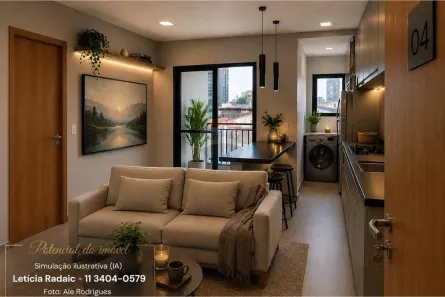 Apartamento com 2 Quartos à venda, 45m² no Vila Gomes Cardim, São Paulo