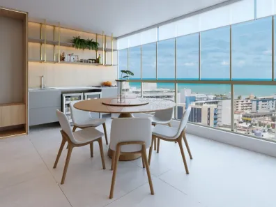 Apartamento com 3 Quartos à venda, 132m² no Jacarecica, Maceió