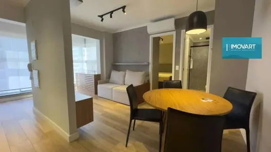 Apartamento com 1 Quarto para alugar, 44m² no Cambuí, Campinas