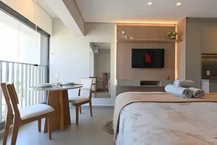 Apartamento com 1 Quarto para venda ou aluguel, 28m² no Cerqueira César, São Paulo