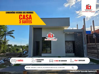 Casa de Condomínio com 3 Quartos à venda, 187m² no Ponta Negra, Manaus