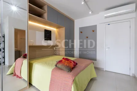Flat com 1 Quarto à venda, 37m² no Indianópolis, São Paulo