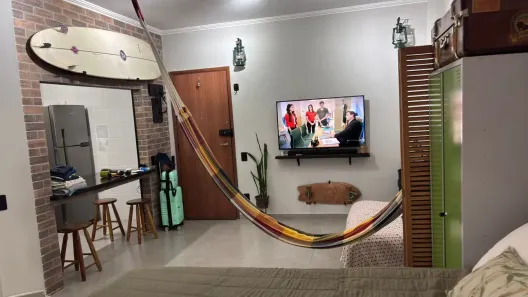Kitnet com 1 Quarto à venda, 37m² no Canto do Forte, Praia Grande