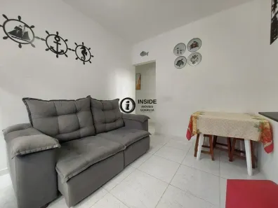 Apartamento com 1 Quarto à venda, 45m² no Loteamento João Batista Julião, Guarujá