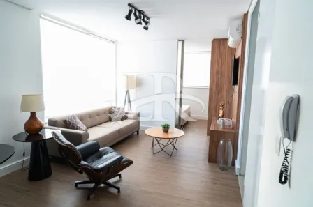 Flat com 1 Quarto para alugar, 38m² no Vila Nova Conceição, São Paulo