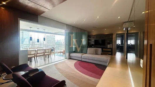 Apartamento com 3 Quartos para alugar, 130m² no Chácara Santo Antônio (Zona Sul), São Paulo