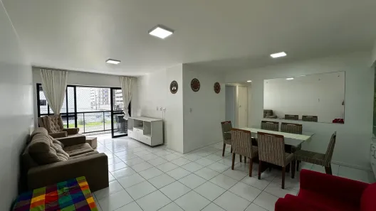Apartamento com 3 Quartos para alugar, 110m² no Ponta Verde, Maceió