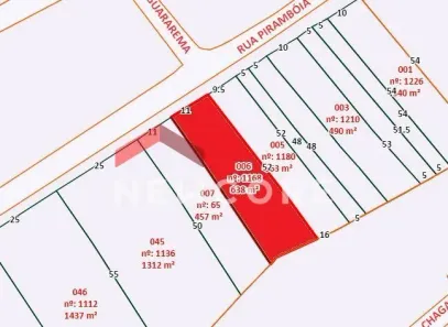 Lote/Terreno à venda, 638m² no Jardim Stella, Santo André