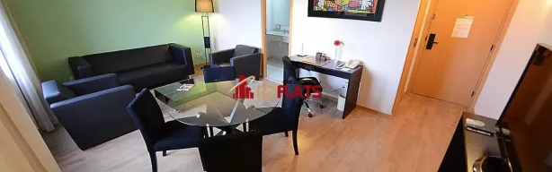 Flat com 1 Quarto à venda, 26m² no Parque Anhembi, São Paulo