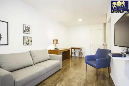 Flat com 1 Quarto à venda, 45m² no Jardim Paulista, São Paulo