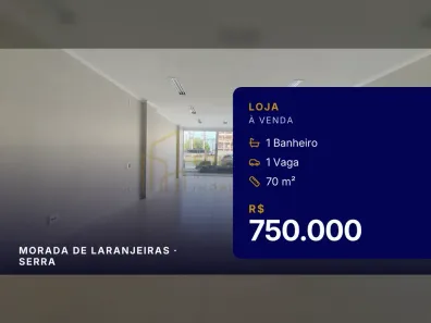 Ponto Comercial à venda, 70m² no Morada de Laranjeiras, Serra