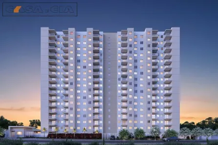 Apartamento com 2 Quartos à venda, 46m² no Jardim Contorno, Bauru