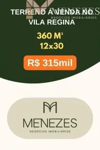 Lote/Terreno à venda, 360m² no Vila Regina, Franca