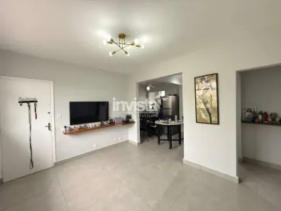 Apartamento com 2 Quartos para alugar, 70m² no Encruzilhada, Santos