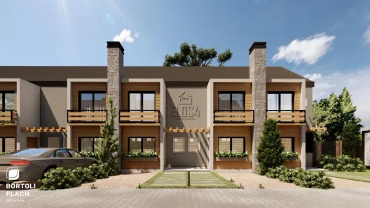 Casa de Condomínio com 2 Quartos à venda, 76m² no Carazal, Gramado