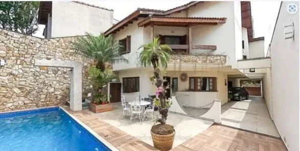 Sobrado com 4 Quartos para alugar, 495m² no Campestre, Santo André