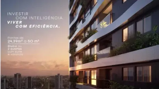 Apartamento com 1 Quarto à venda, 25m² no Boa Viagem, Recife