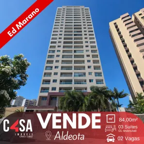 Apartamento com 3 Quartos à venda, 84m² no Centro, Fortaleza