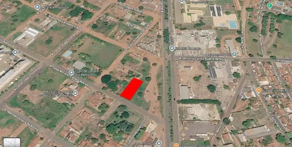 Lote/Terreno à venda, 800m² no Centro, Três Lagoas