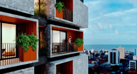 Flat com 1 Quarto à venda, 32m² no Manaíra, João Pessoa