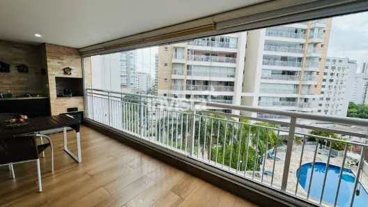 Apartamento com 3 Quartos para alugar, 160m² no Gonzaga, Santos