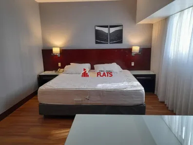 Flat com 1 Quarto para alugar, 29m² no Cidade Monções, São Paulo