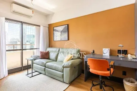 Flat com 1 Quarto à venda, 30m² no Cerqueira César, São Paulo