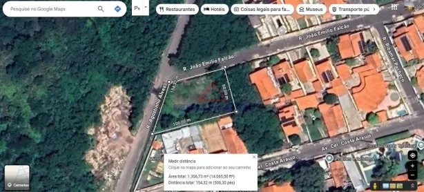 Lote/Terreno à venda, 1319m² no Fátima, Teresina
