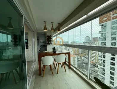 Apartamento com 3 Quartos à venda, 129m² no Gonzaga, Santos
